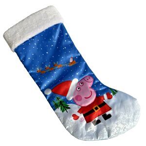 Kurt S. Adler Peppa Pig Christmas Stocking Cartoon Children Kids Xmas Bling